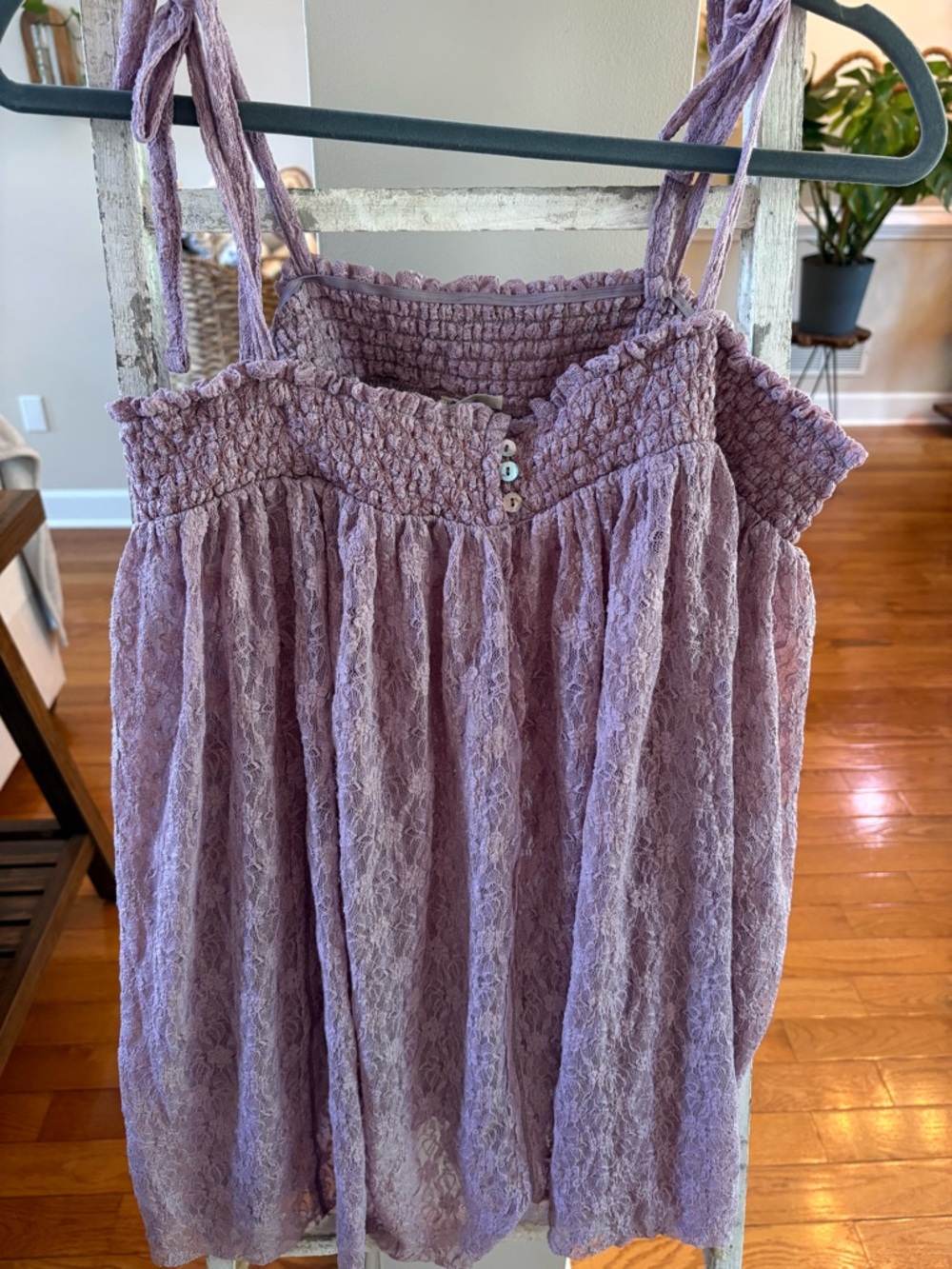 Free People Rule The World Lace Romper